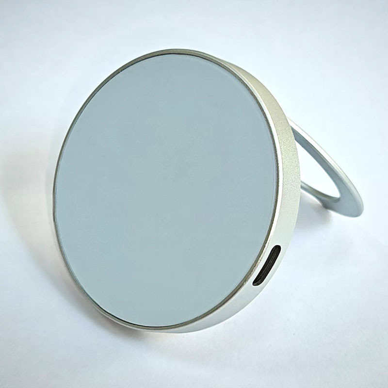 Magnetic 12 Wireless Charging Shell Feeder Foldableing Bracket C Port Round Mouth Aluminum Alloy Shell Manufacturer Portable