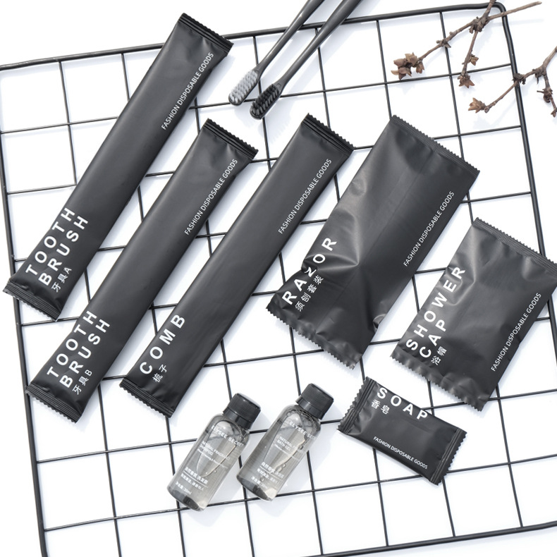 Одноразовая зубная щетка отеля мягкие щетинки набор туалетных принадлежностей Homestay зубная паста расческа мыло шампунь тапочки