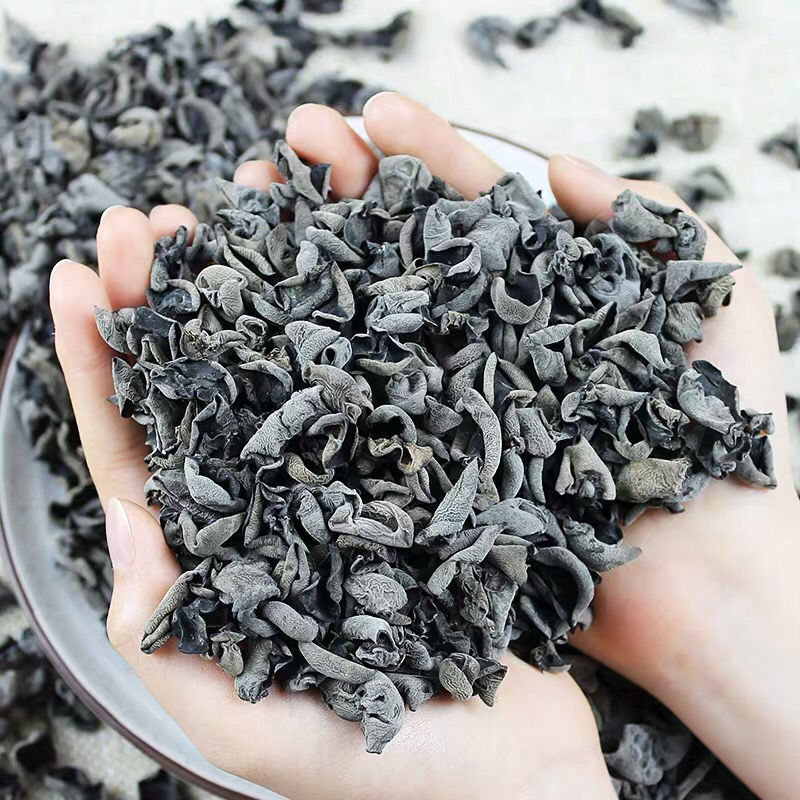 Норд-Восточный Черный Гриб Сухие Продукты 500г Липа Маленькая Чаша Ушной Гриб Дикий Осенний Гриб Без Корней Оптовая Торговля Сельскохозяйственные Продукты