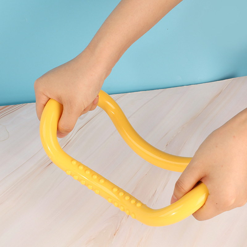 Dropshipping Open-Back Yoga Ring, Beautiful Back Yoga Auxiliary Supplies, Pilates Multi-Functional Beautiful Back Ring, Open Shoulder Ring