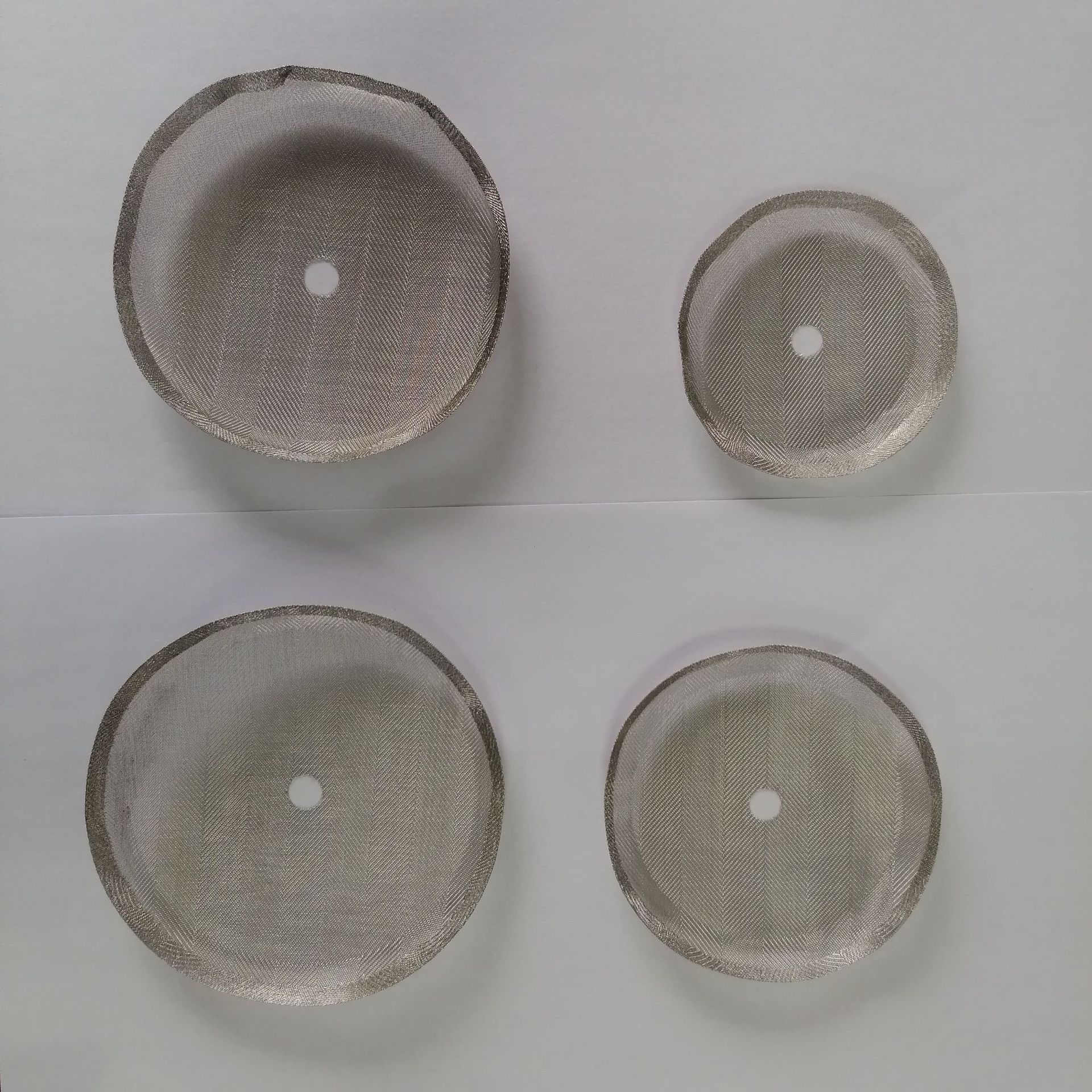 Stainless steel French pressure pot strainer coffee pot strainer coffee filter piece aile pressure coffee machine accessories herringbone net