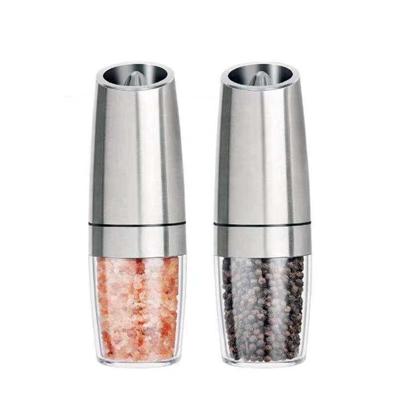 Gravity Sensing Grinder Cross-Border Gravity Sensing Mini Smart Salt and Pepper Grinder Electric Grinder Pepper