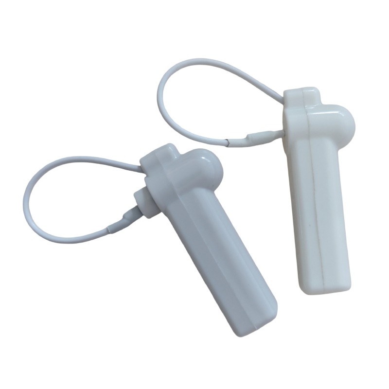 Supermarket Clothing Anti-Theft Buckle Anti-Theft Rope Small Hammer Label Hard Sound Magnetic Radio Frequency Magnetic Buckle Spot Anti-Damage