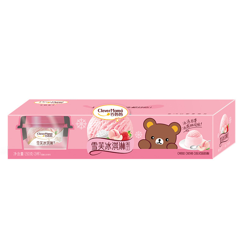 Qiao Ma Lactic Acid Bacteria Pudding Summer Cool Milk Jelly Snacks Sheff Ice Cream Pudding Afternoon Tea 150g