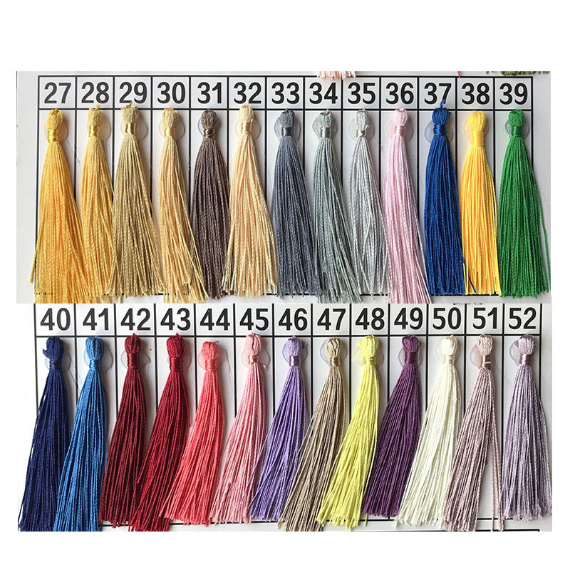 Manufacturer Wholesale Chinese Knot Tassel Tassel Bookmark Small Tassel Sample Can Be Used to Make Various Styles of Tassels Accessories
