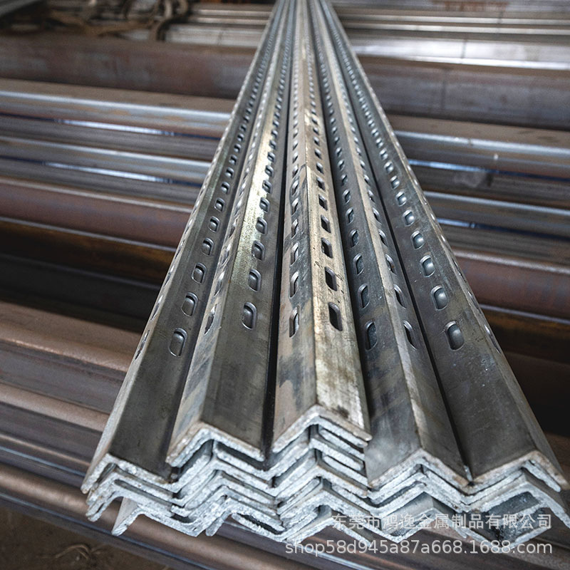 Производитель № 3 4 # 5 # универсальная горячекатаная галванизированная перфорированная уголковая сталь Q235B, неравносторонняя уголковая сталь, I-образная сталь.