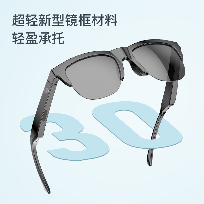 New F06 Cross-Border Smart Bluetooth Glasses Wireless Bluetooth Headset F06 Bluetooth Sun Protection Eye Protection Audio Sunglasses