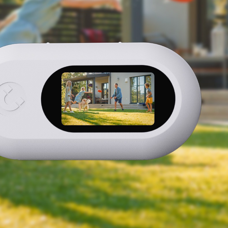 Cross-Border New Product High-Definition Pet Camera Thumb Sports Camera Outdoor Riding Rotating Magnetic Smart Camera