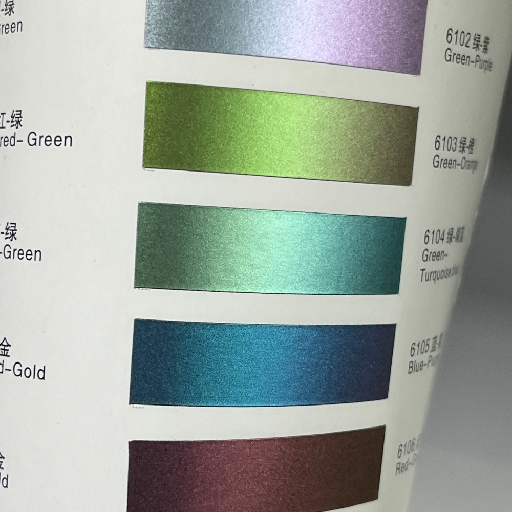 Chameleon Temperature-Sensitive Luminous Fluorescent Magnetic Transfer Stickers That Change Color with Light, Temperature-Sensitive Anti-Counterfeiting Adhesive Optical Security Labels