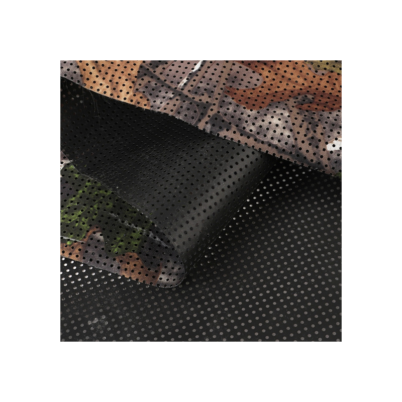 Punching Tent Fabric with Laser Punching, Outdoor See-Through Fabric Punching, Various Types of Pattern Processing