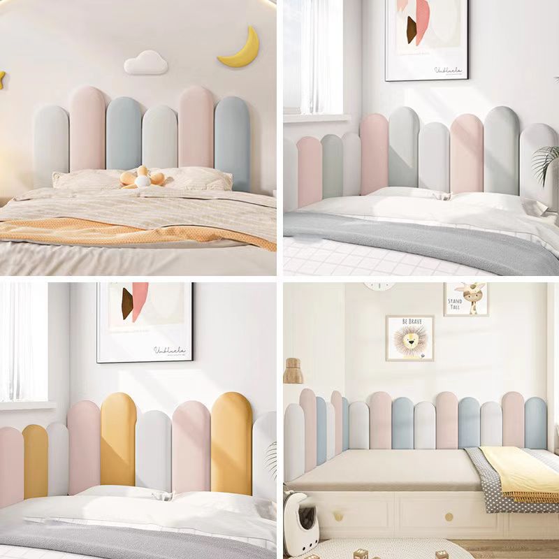 Bedside soft bag self-adhesive tatami soft bag wall circumference anti-collision wall sticker bed circumference soft bag kindergarten wall circumference soft bag self-adhesive