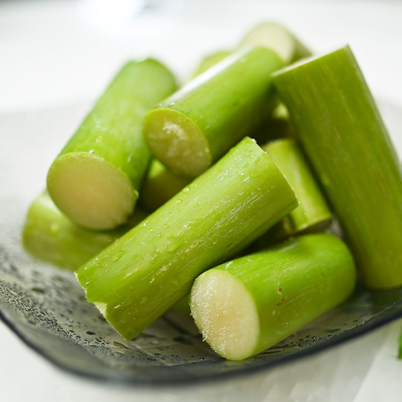 Taoshan Sugar Cane Green Peel Green Peel Pulp Without Sections for Lazy Kidsren Sugar Cane Peel Can Be Hand-Shred 1.5-2.5kg Fruits