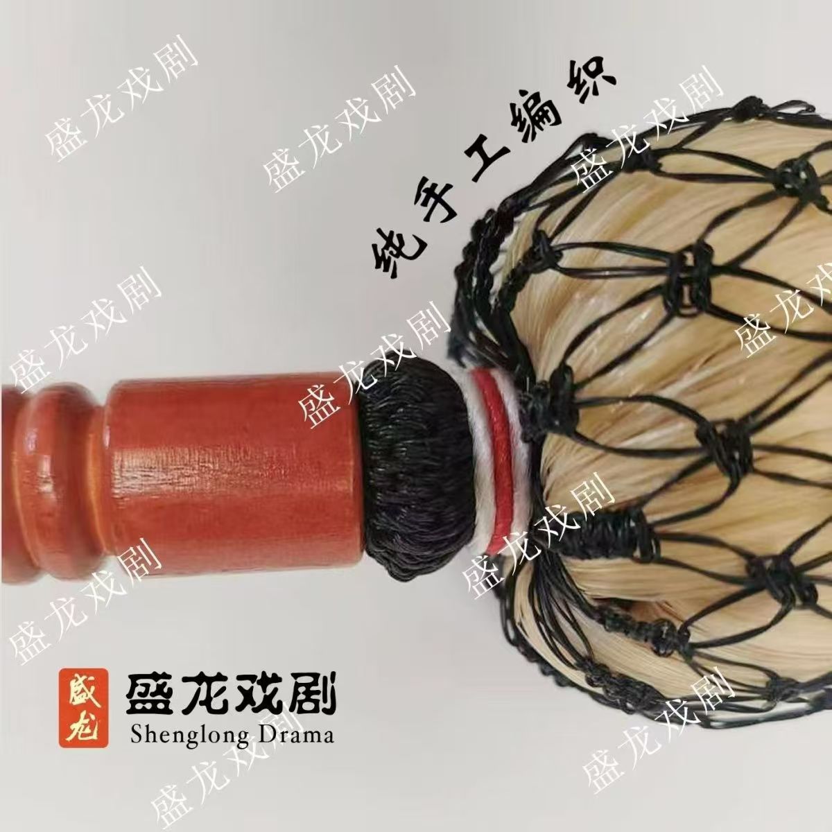 Real Ponytail Costume Props Eunuch Dustpan Taoist Dust Buddhist Dust Morning Exercise Real Dustpan Duster Tai Chi Artifact Free Shipping