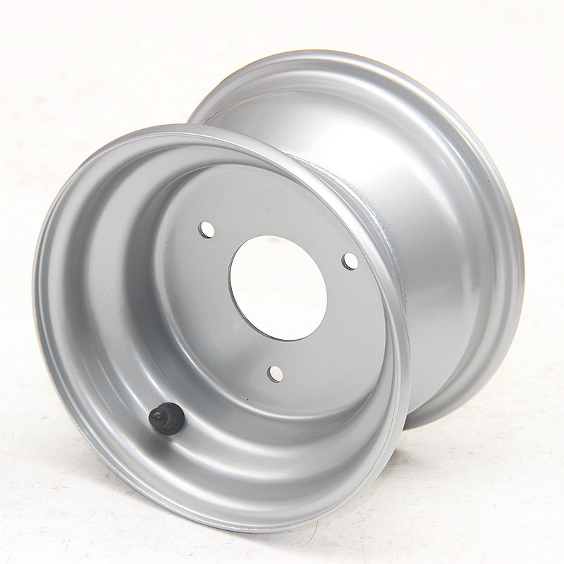 Atv Four-Wheel Beach Cart Go-Kart Accessories 16X 8-7inch Hub Three-Hole Wheel Steel Rim Iron Tire Rim