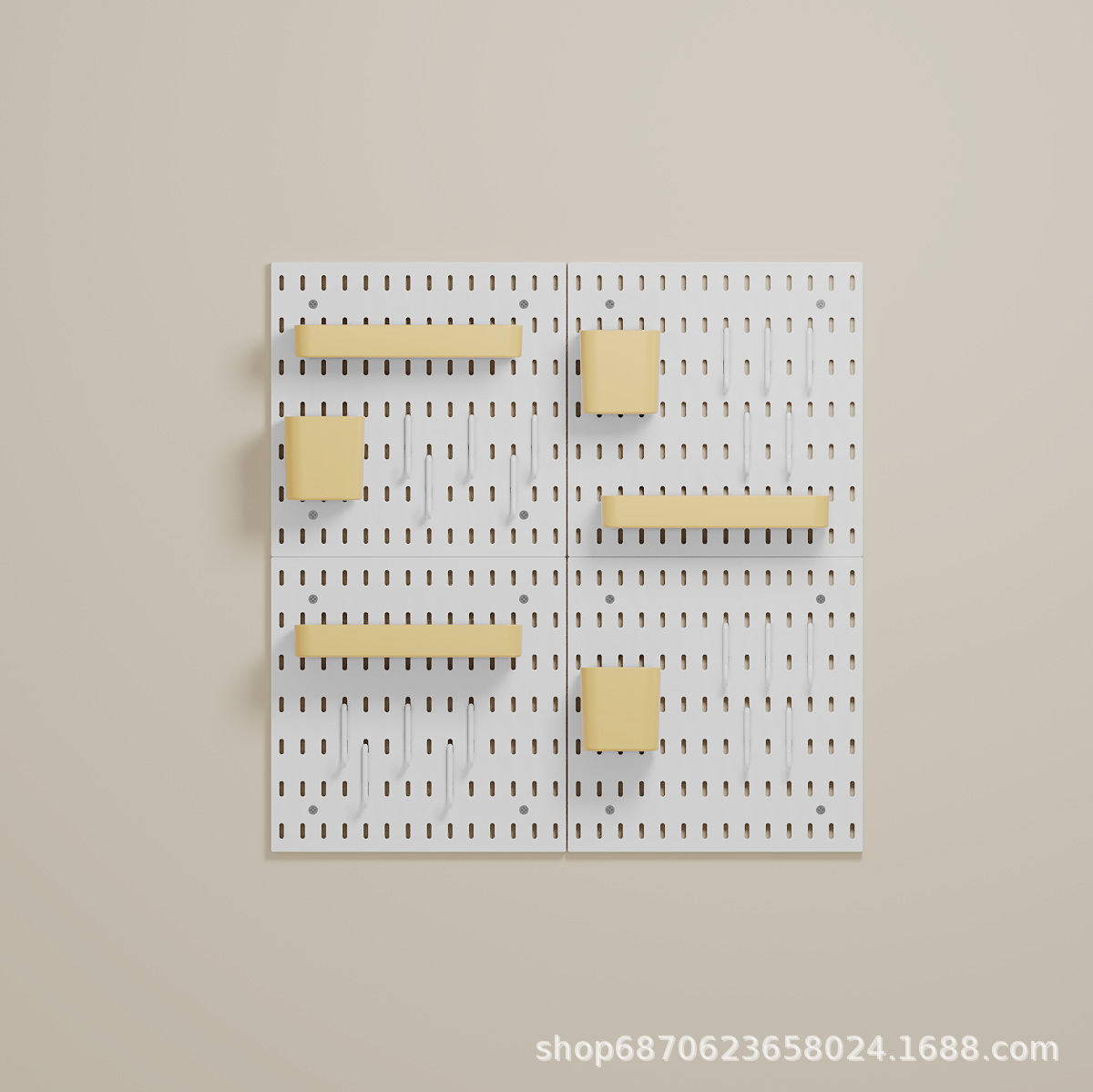 Настенный органайзер для хранения без сверления для кухни, гостиной, ванной, учебы, общежития