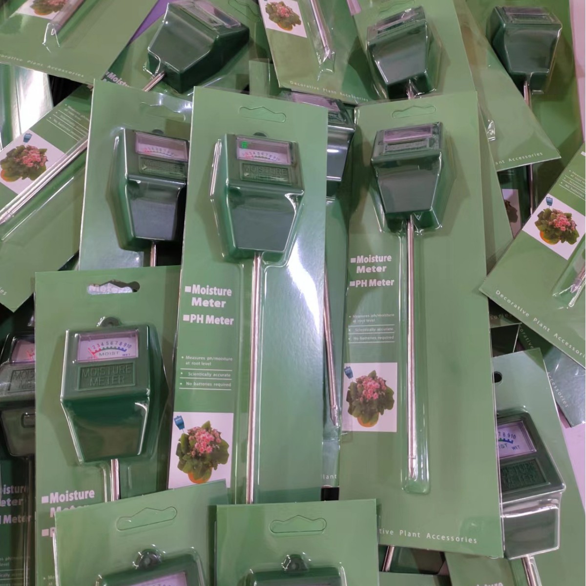 Single needle soil moisture meter flower gardening detector soil moisture meter square head soil detector