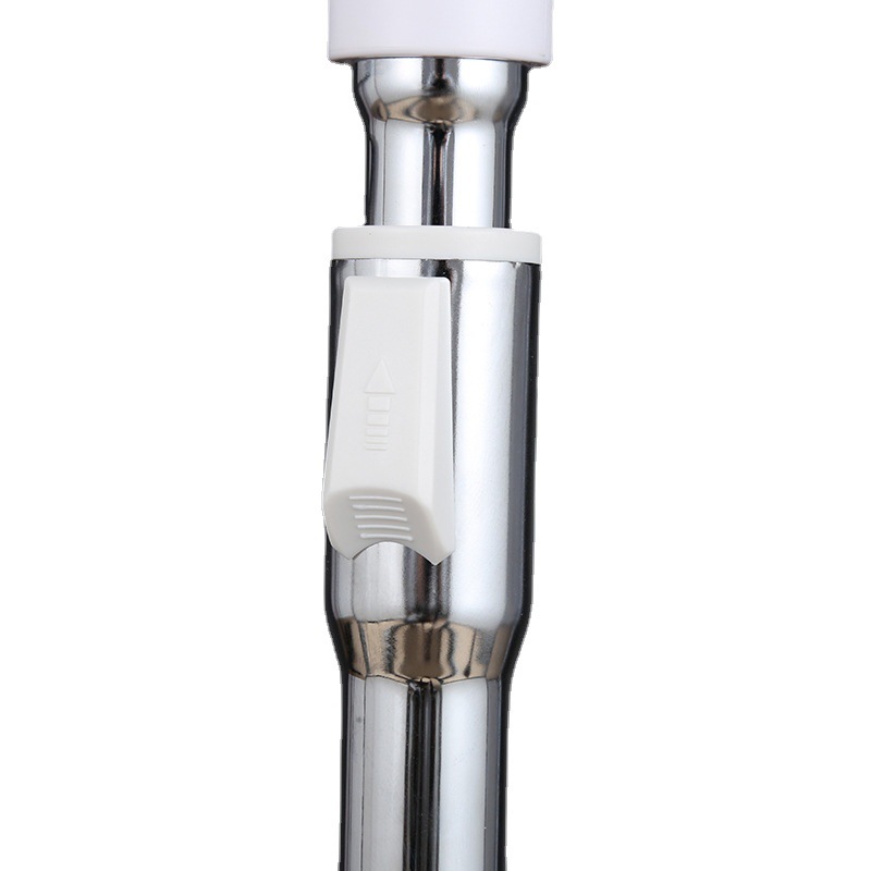 Household One-Button Opening Retractable Lazy Mop Suitable for Various Floors with Led Illuminated Electric Mop