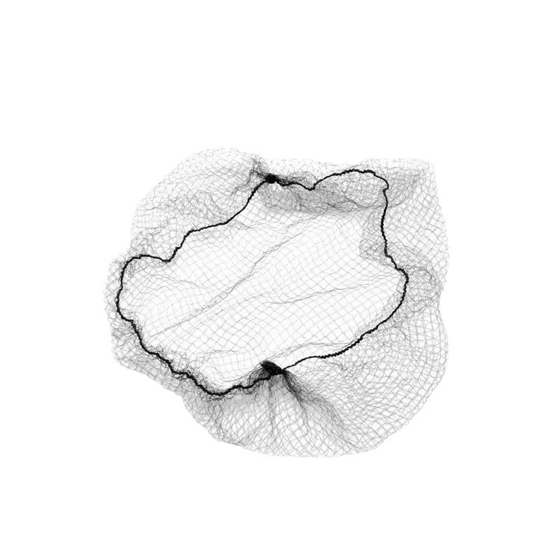 Wig Hair Net Disposable High Elastic Invisible Hair Net Black Ball Head Professional Hair Net Bag 5MM Small Hole