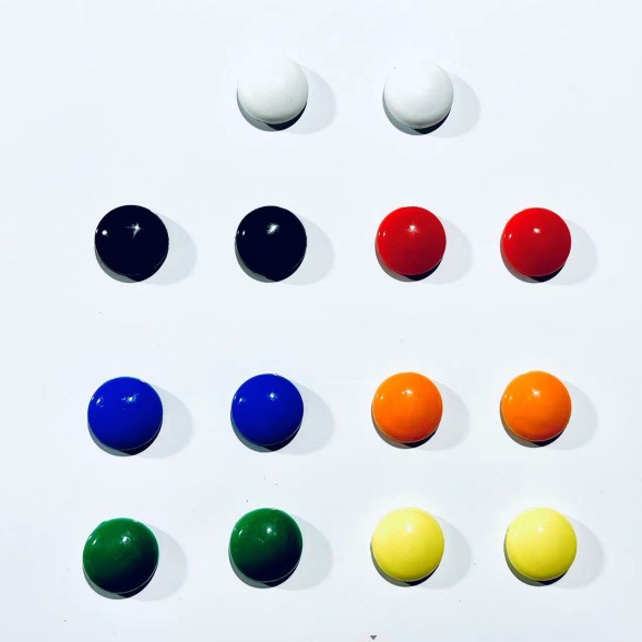 2 см магнитный гвоздь для белой доски, офисный цветной магнит, круглая магнитная застежка 20 мм, магнитные бусины, учебные пособия