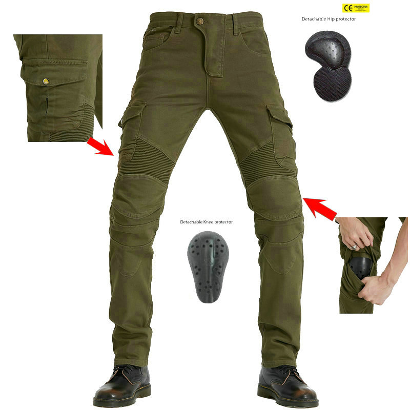 Кросс-бодерные джинсы K-brand для мотоциклистов, унисекс, с множеством карманов, рабочая одежда, противоударные брюки, для офф-роуда, повседневные мотоциклетные брюки