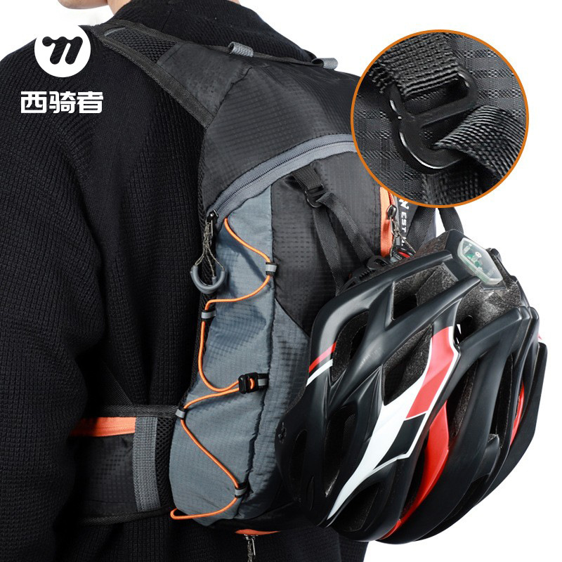 Western Rider Riding Backpack Mountain Bike Bag Outdoor Backpack Lightweight Casual Travel Bag Riding Equipment