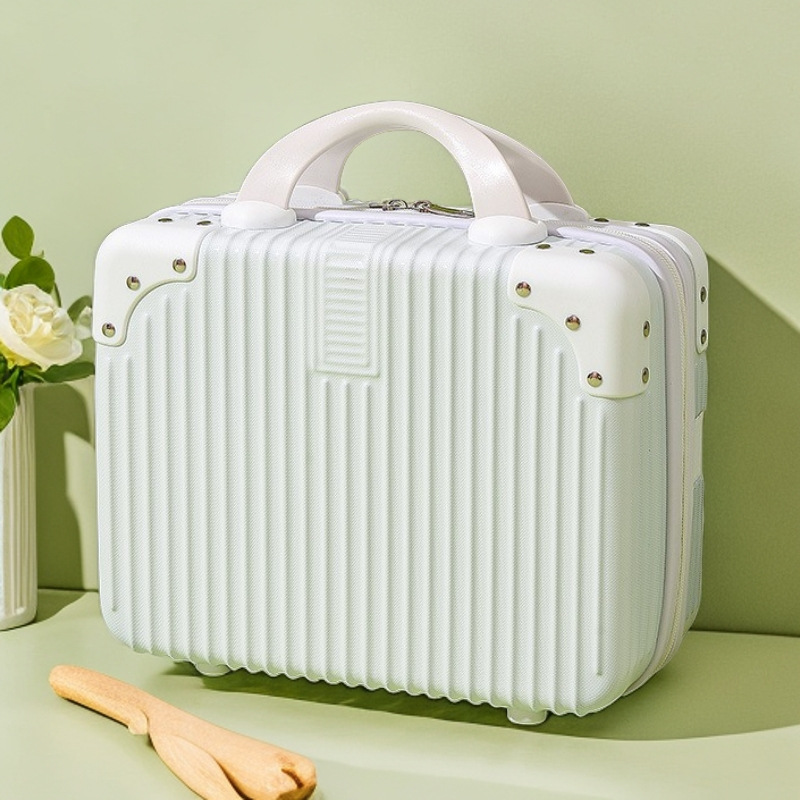 Индивидуальный мини- чемодан 14 дюймов, косметичка, маленький чемодан, сувенирный легкий парольный ящик, дорожный ящик