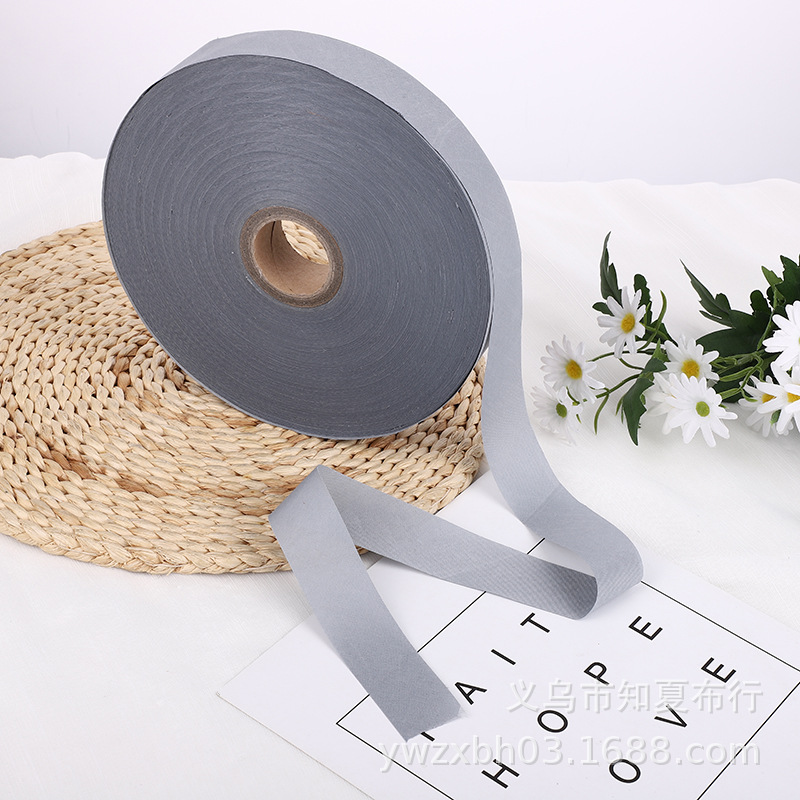 Diagonal Cut Polyester Hemming Strip Fabric Wholesale Rolling Strip Core-spun Rope Insert Raincoat Little Yellow Duck Tent Seat Cushion Hemming Cloth