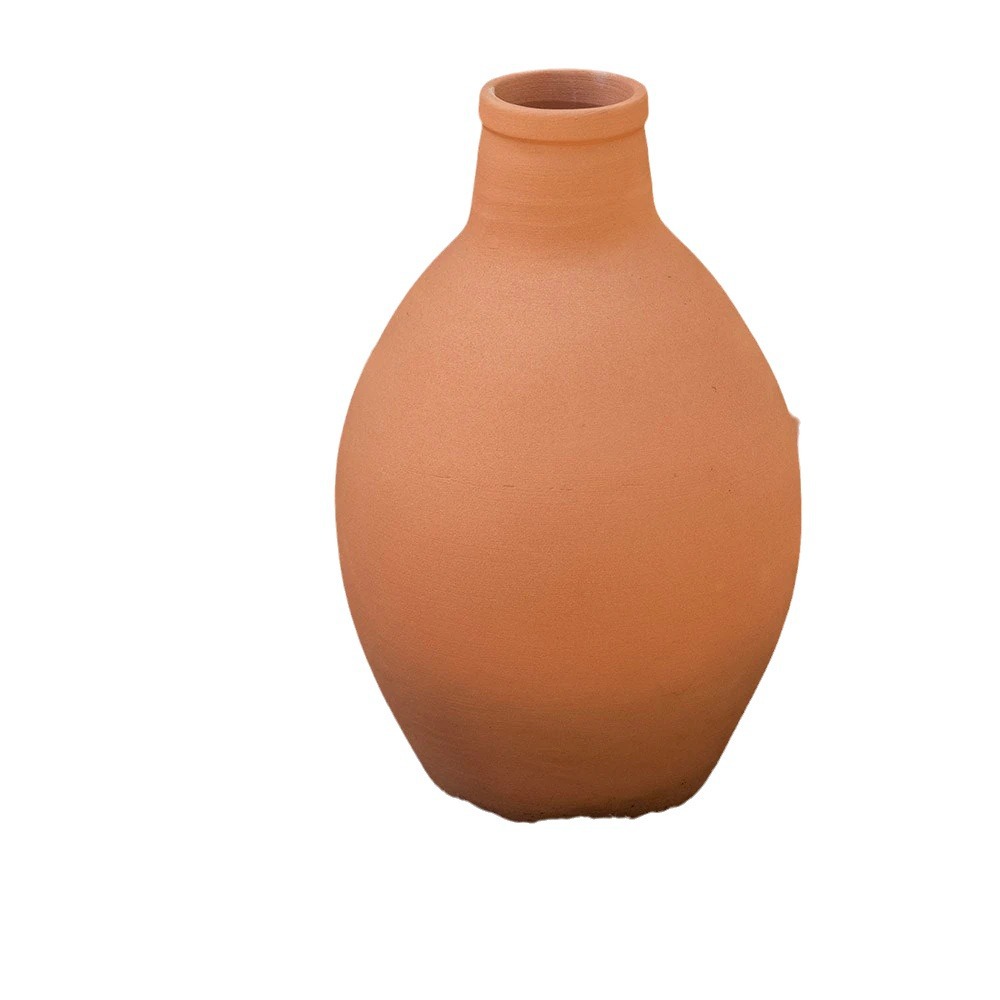 Cross-border automatic watering device red pottery water seepage device flower watering device water bottle with cork lid irrigation system dedicated