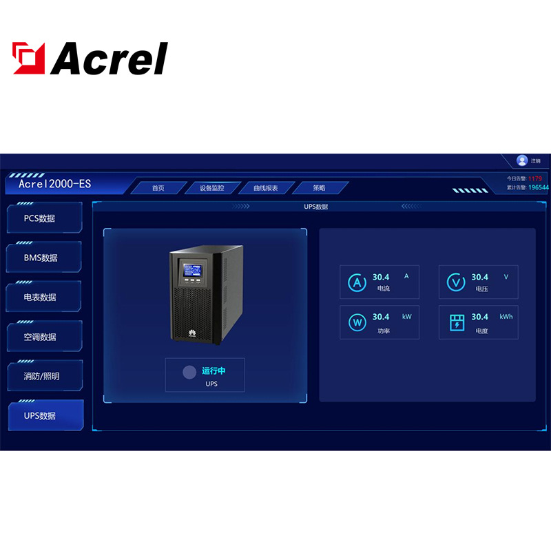 An Kerui Acrel-2000Es Energy Storage Energy Management System Energy Storage Cabinet Planning Curve/Peak and Valley Filling