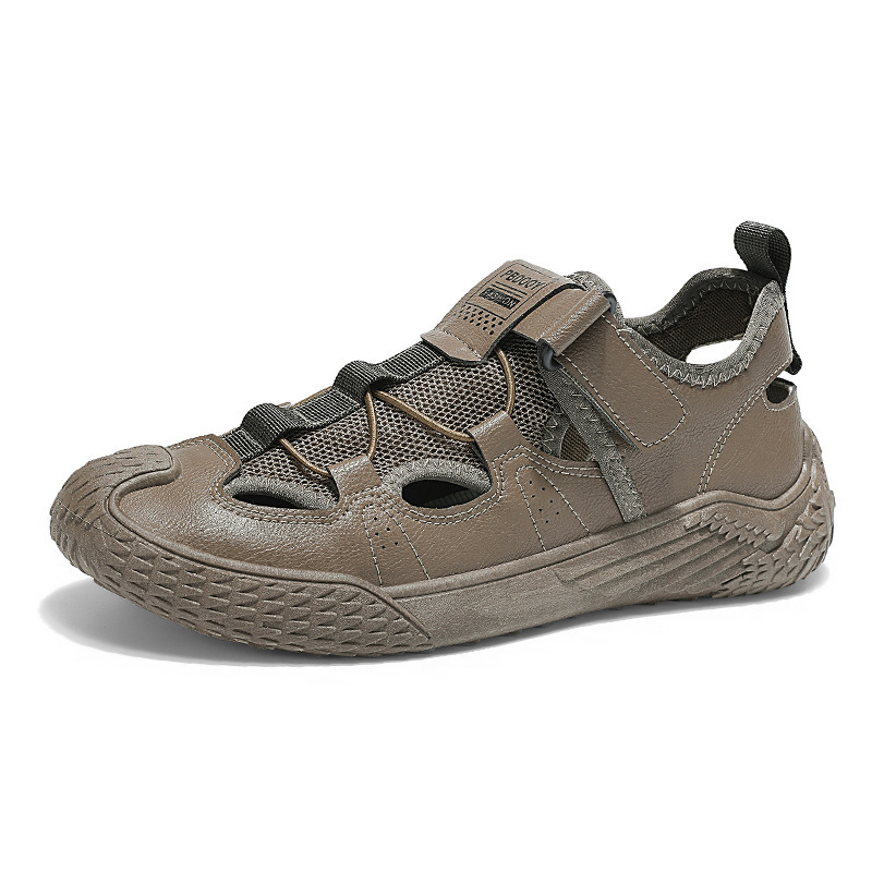 Men's Shoes Summer New Breathable Outdoor Beach Clogs Trendy Versatile Sandals Lightweight Sports Shoes Casual Slippers