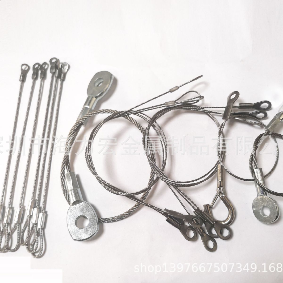 Wholesale 5mm Hole Terminal 1.5mm Wire Rope Stamping Stainless Steel Terminal Sling Wire Rope