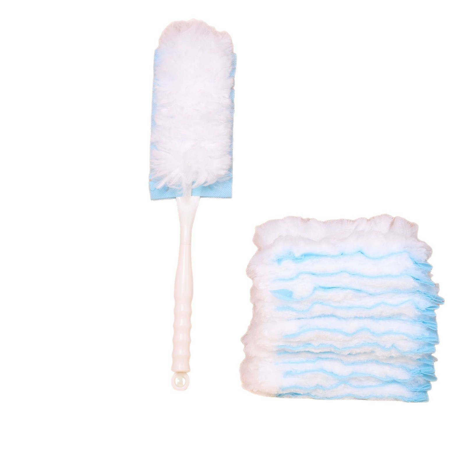 Electrostatic dust duster replacement core desktop dust gap hair debris cleaning brush car household feather duster