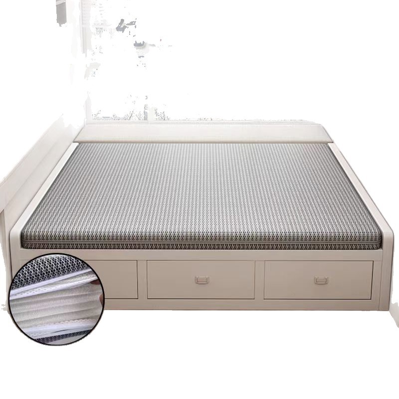 German 6D Air Fiber Mattress Household Pure 3D Washable 4D Breathable Silent Moisture-Proof Spine Protection Glue-Free Ready-Made