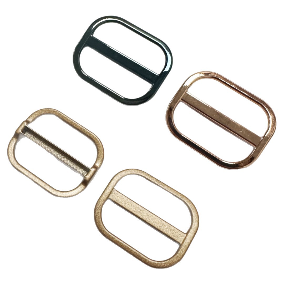 Smart Watch Buckle Pattern Watch Strap Buckle 8-Shaped Buckle with Groove Tea Gold Watch Buckle Accessories 16-22mm