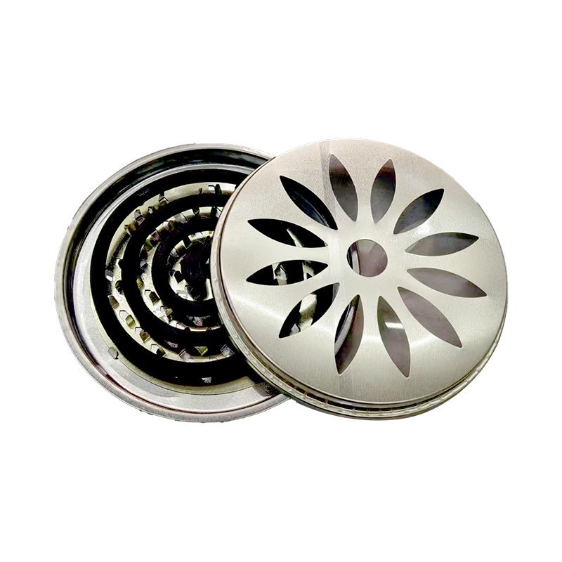 Fire-proof and High-temperature-resistant, Enlarged Mosquito-repellent Incense Box with Lid, Mosquito-repellent Incense Rack, Mosquito-repellent Incense Stove, Ash Tray, Outdoor Portable Manufacturer Wholesale