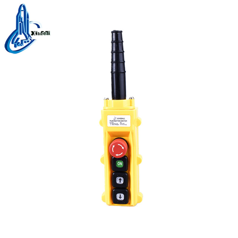 Crane electric hoist operation control handle switch crane crane lifting handle COB rainproof button