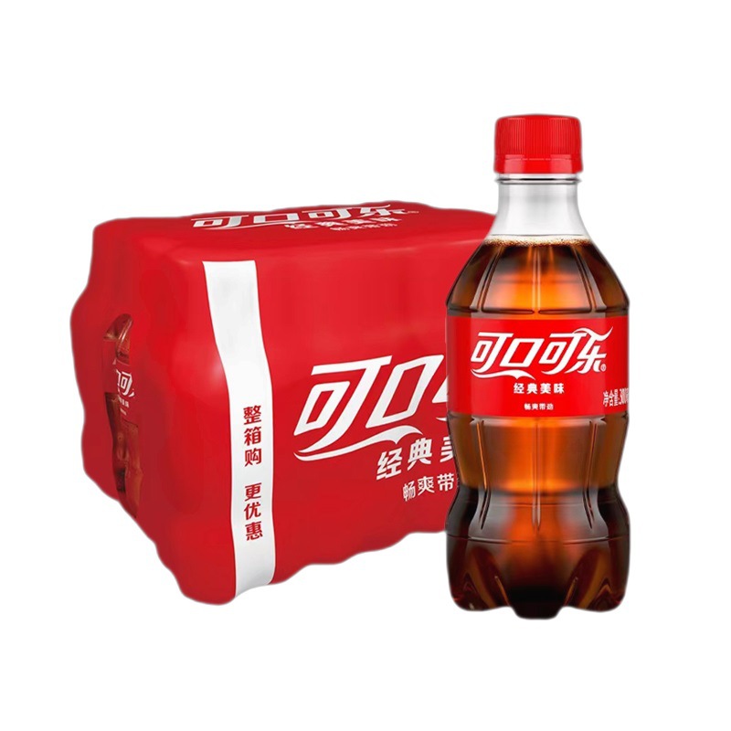 [Multi-Warehouse Delivery] Coca-Cola/Sugar-Free/Shary/Fanta 300ml*6/12 Bottles Source Factory