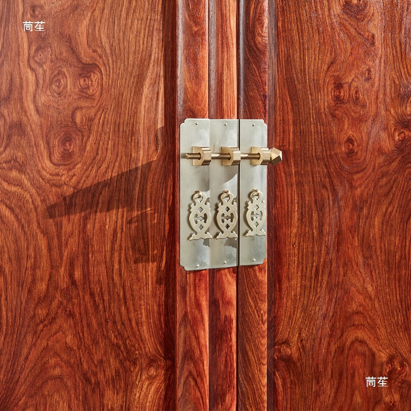 Hedgehog Rosewood Wardrobe Chinese Style Solid Wood Camphor Wood Top Box Cabinet Bedroom Plain Top Box Rosewood Wardrobe Custom-Made