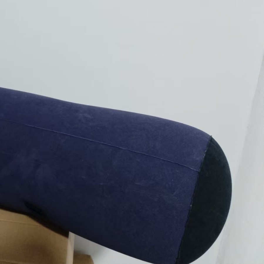 Cylindrical Pillow Long Inflatable Pillow Body position Hug Pillow Flocking Pillow Waist Cushion Pillow Cylindrical Cushion Waist
