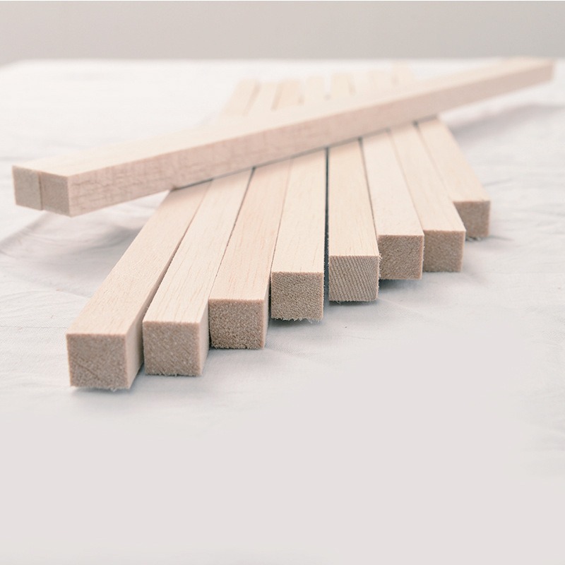 Wood cutting ship thin wood crafts making wood light strip 300mm building model material wholesale