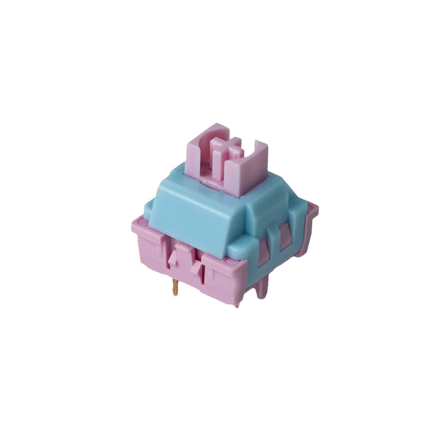 Cross-border customized mechanical keyboard shaft body powder Xia shaft precision five-foot linear hot-plug shaft body