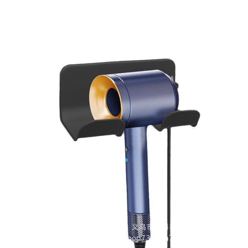 Simple Hair Dryer Rack Corner Hair Dryer Rack Punch-Free Bathroom Toilet Rack Storage Hair Dryer Rack