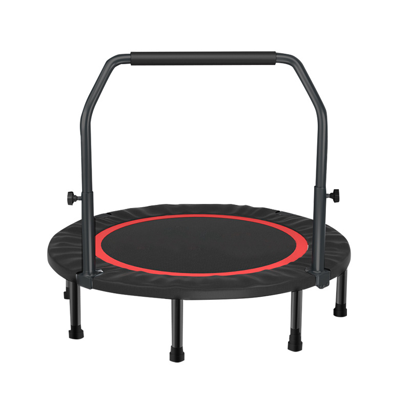 Wholesale sale of household adult trampoline sports fitness large size folding trampoline 40 inch armrest trampoline