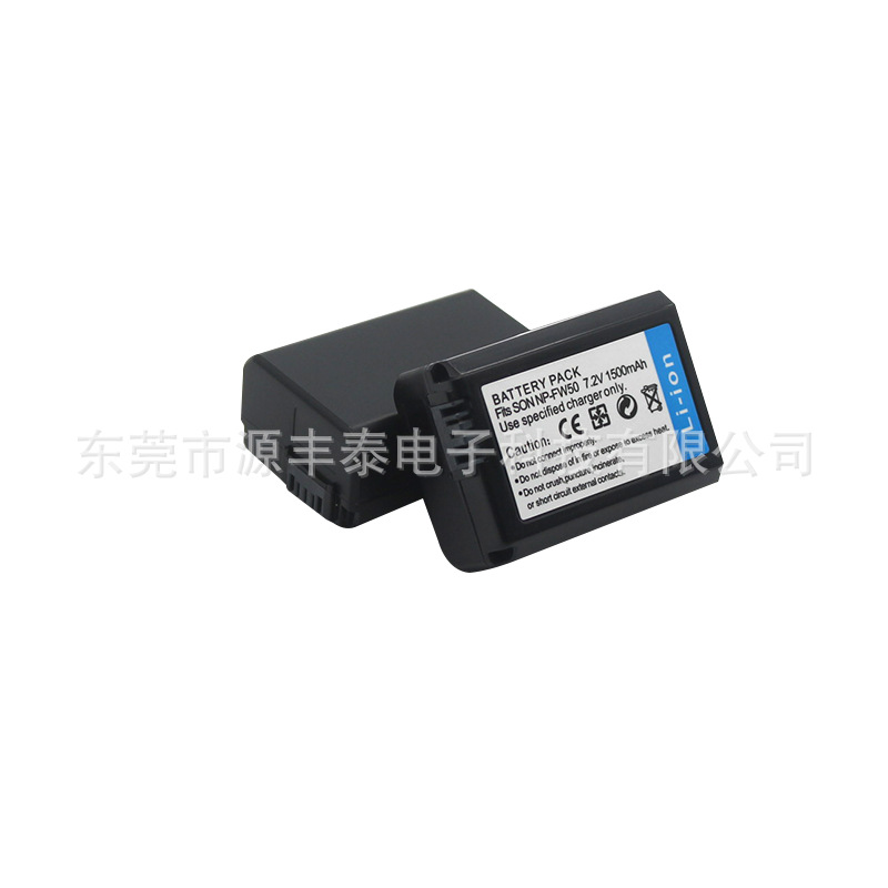 Suitable for Sony A6400 A6300 A6000 A5100 A5000 A7S2 A7 Np-Fw50 Battery