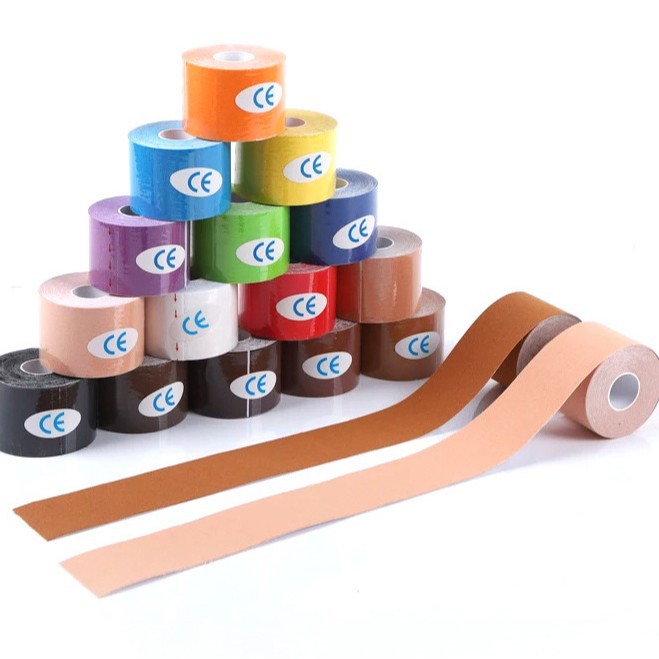 Muscle Patch Muscle Patch Cross-border Muscle Patch Breathable Muscle Internal Effect Cloth Patch Elastic Chest-lifting Bandage Physical Therapy Sports Tape