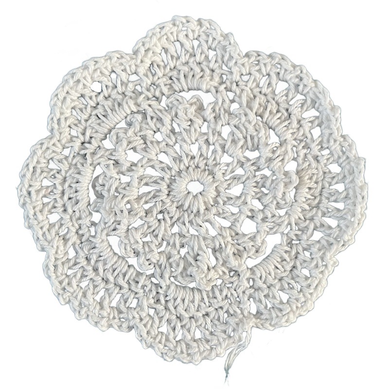 Handmade Crochet Plate Mat Coaster Amazon Source ebay Aiduo -1 Single Flower 5g American Pastoral Lace