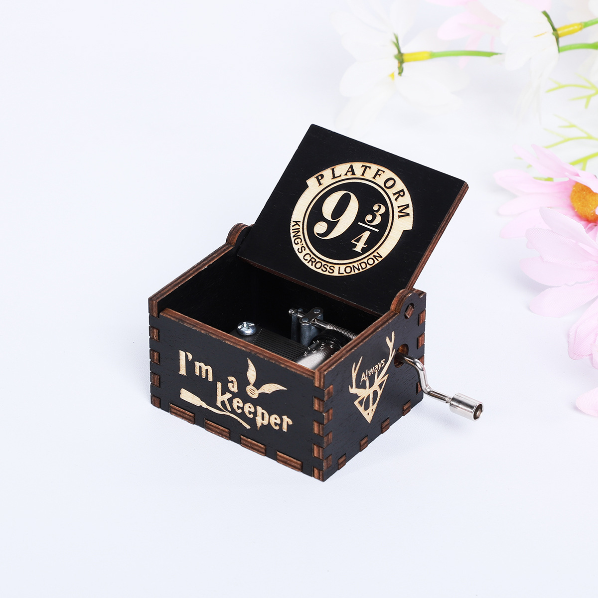 Harry Potter Hand Crank Music Box Wholesale Stall Music Box Christmas Crafts Gift Gift Music Box