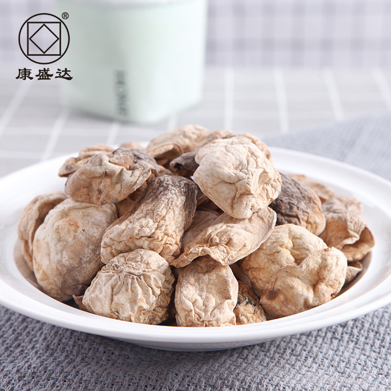 Kangwang Gutian Straw Mushroom Bulk 500g Dry Edible Fungus Orchid Mushroom Bud Foot Mushroom Manufacturer Wholesale Customization