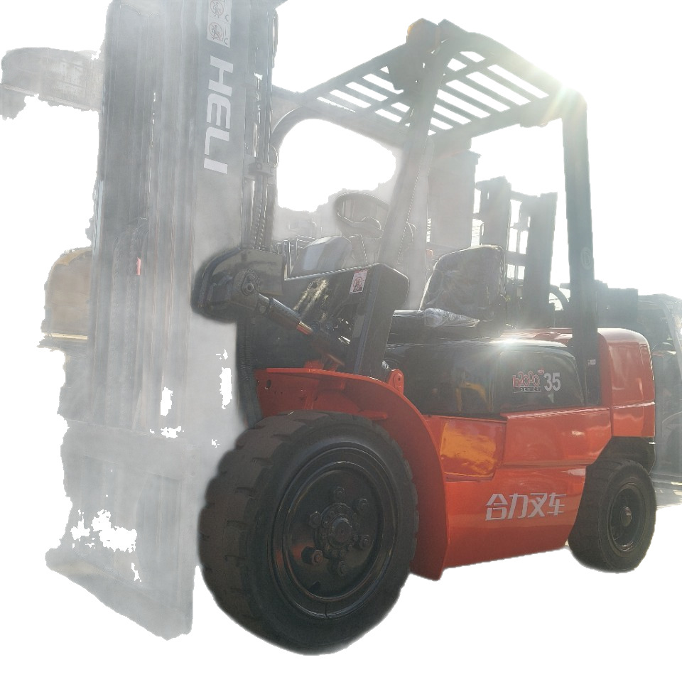 Exported to Foreign Countries for Export Second-Hand Heli 3-Ton 5-Ton Forklift 10 Heli Forklift High Mast