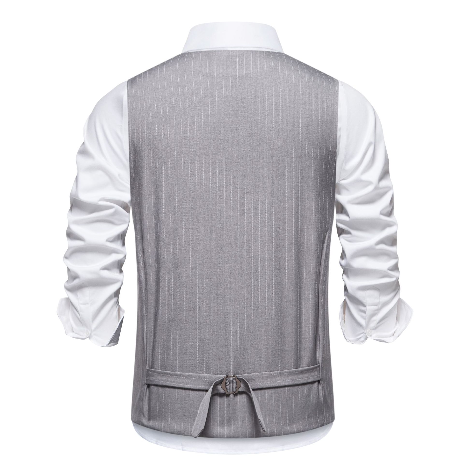 Cross-border European-size Men's Suit Vest Men's British Striped Vest Best Man's Dress Work Clothes Business Wear Men's Vest